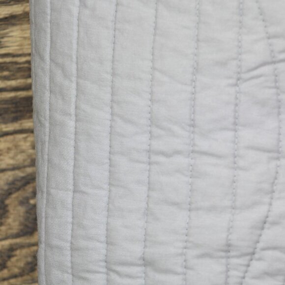 NEW Hudson & Main Tailored Tonal Audrey Bedspread Gray Twin - Picture 6 of 8